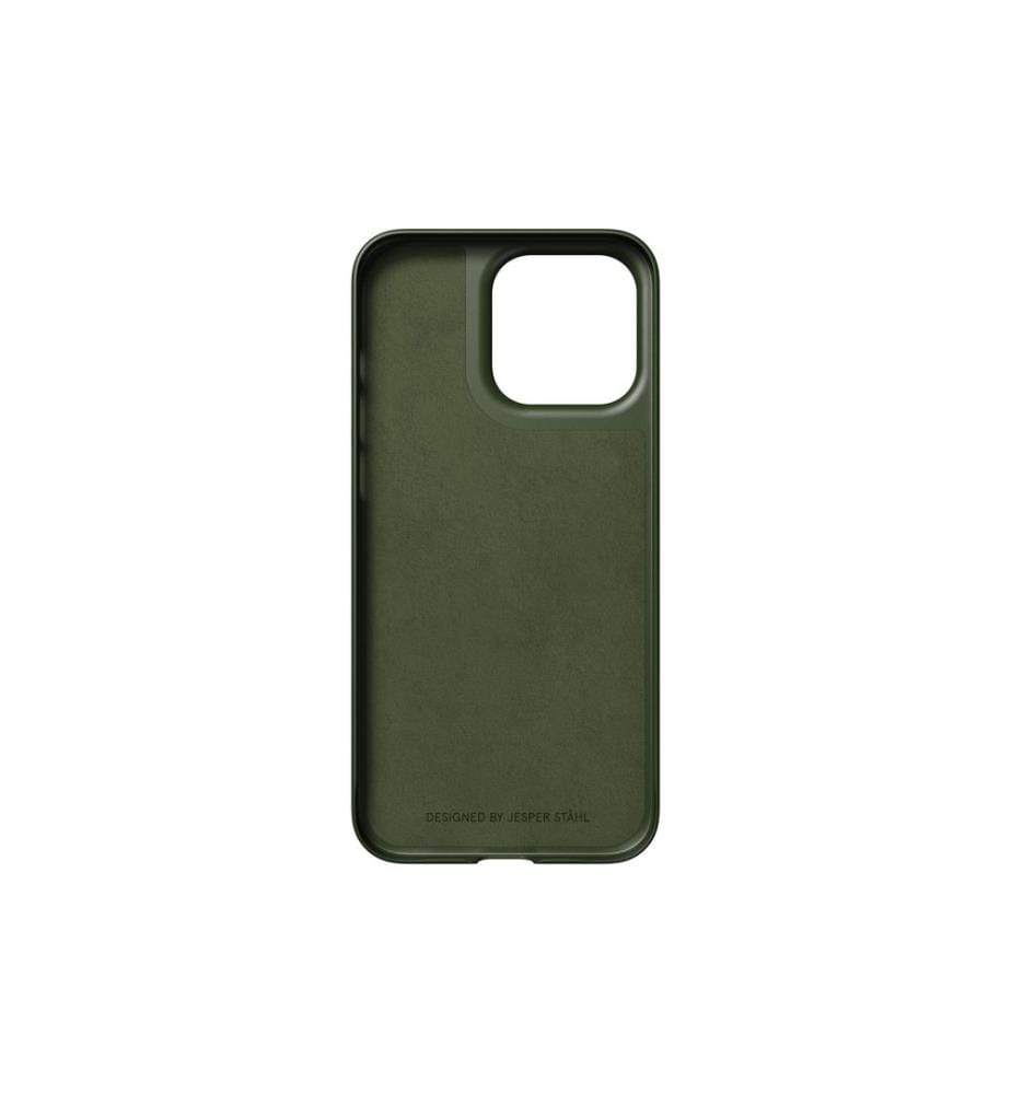 Nudient - Coque arrière Thin Case Magsafe iPhone 15 Pro Max Pine Green