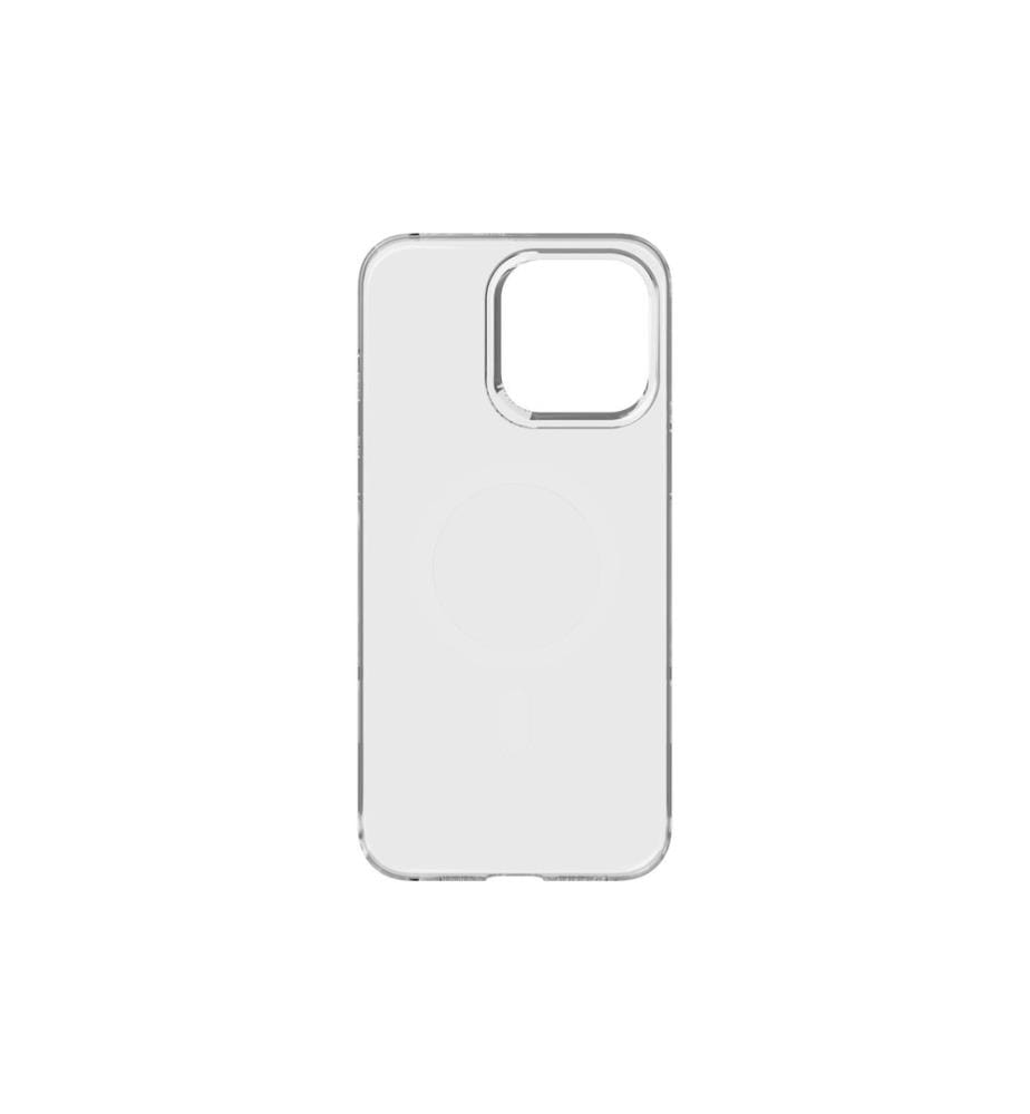 Nudient - Coque arrière Thin MagSafe iPhone 15 Pro Max Transparent