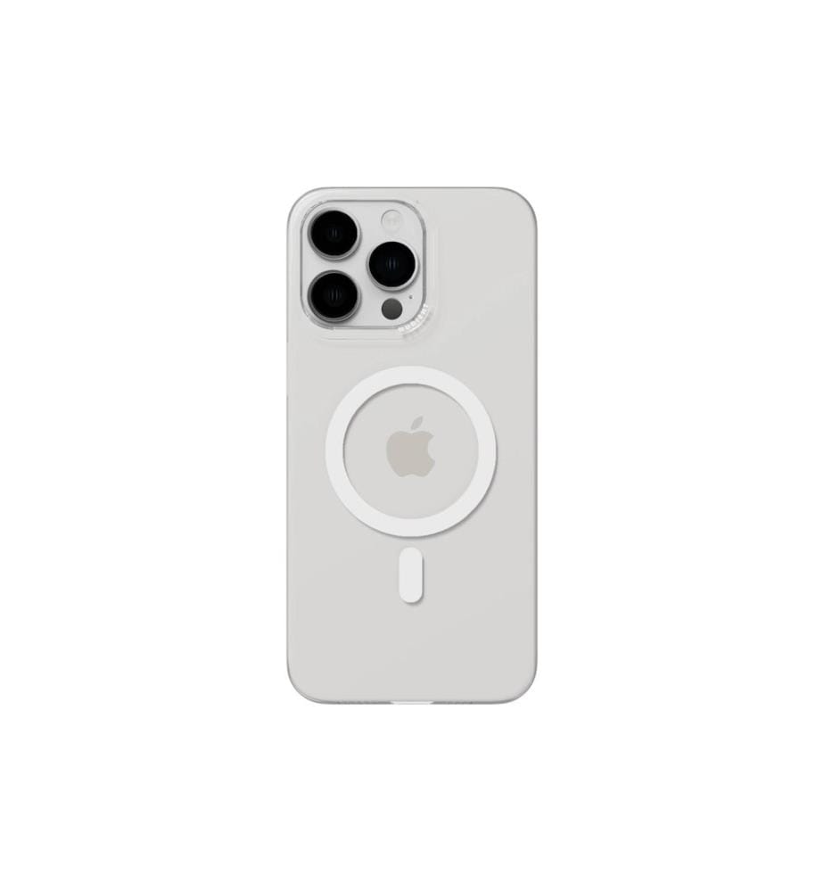 Nudient - Coque arrière Thin MagSafe iPhone 15 Pro Max Transparent