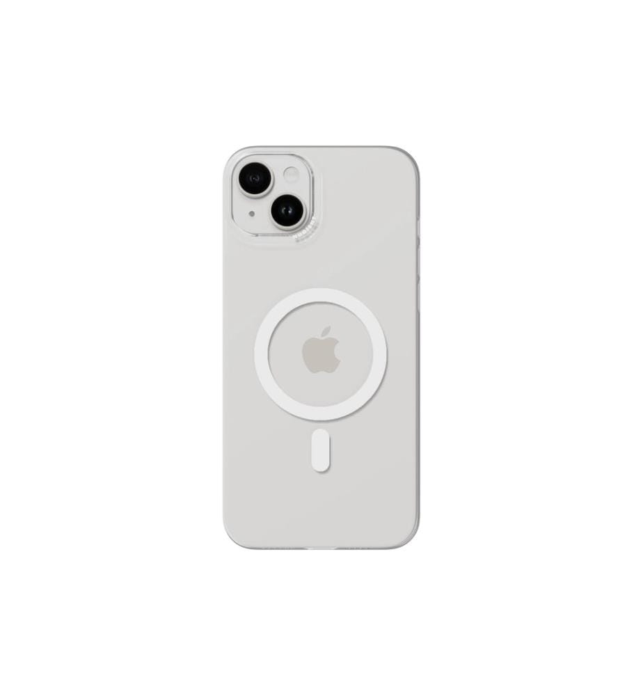 Nudient - Coque arrière Thin MagSafe iPhone 15 Plus Transparent