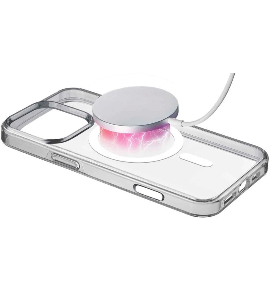 Cellular Line - Coque arrière Gloss Case iPhone 16 Pro Max Transparent