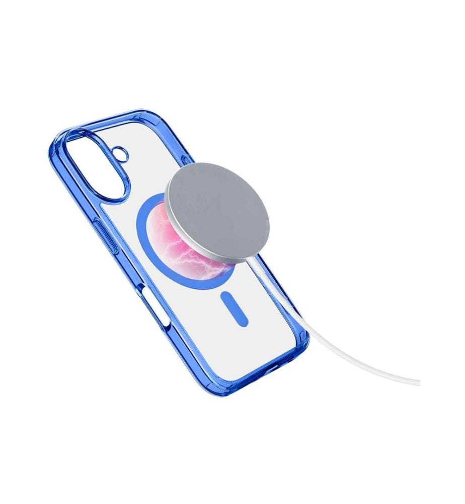 Cellular Line - Coque arrière Iconic iPhone 16 Plus Blue