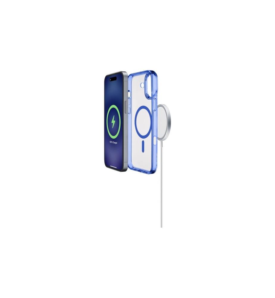 Cellular Line - Coque arrière Iconic iPhone 16 Plus Blue