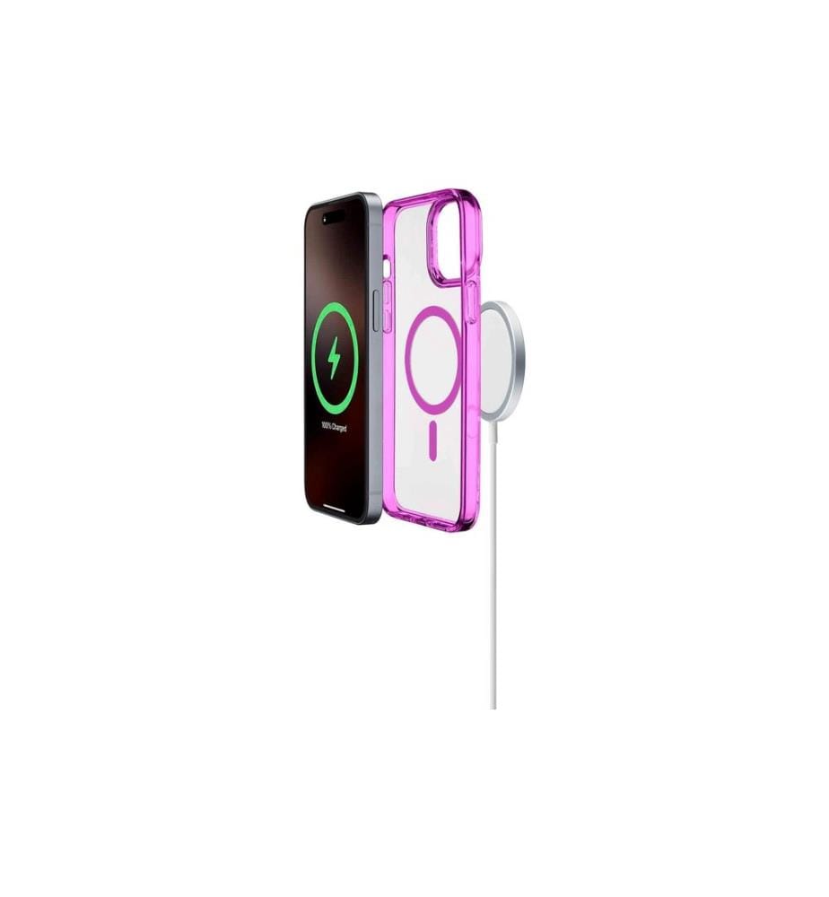 Cellular Line - Coque arrière Iconic iPhone 16 Pro Pink