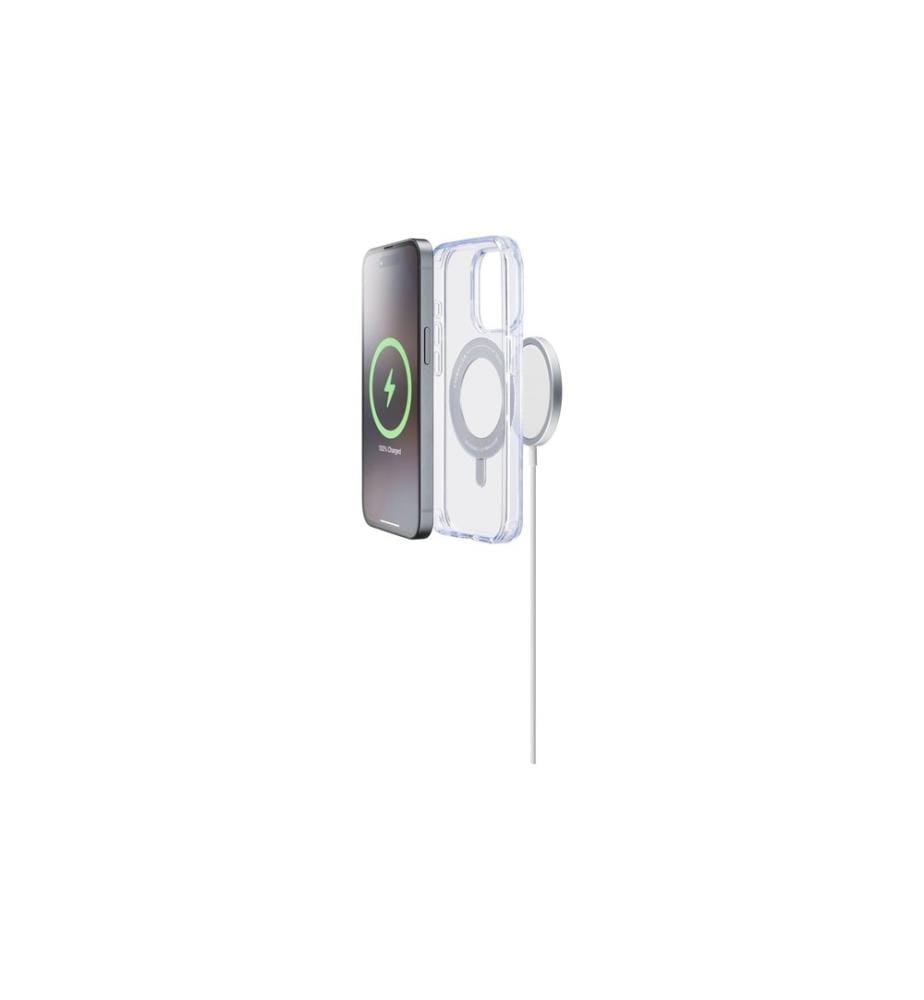 Cellular Line - Coque arrière Spin iPhone 16 Pro Max Transparent