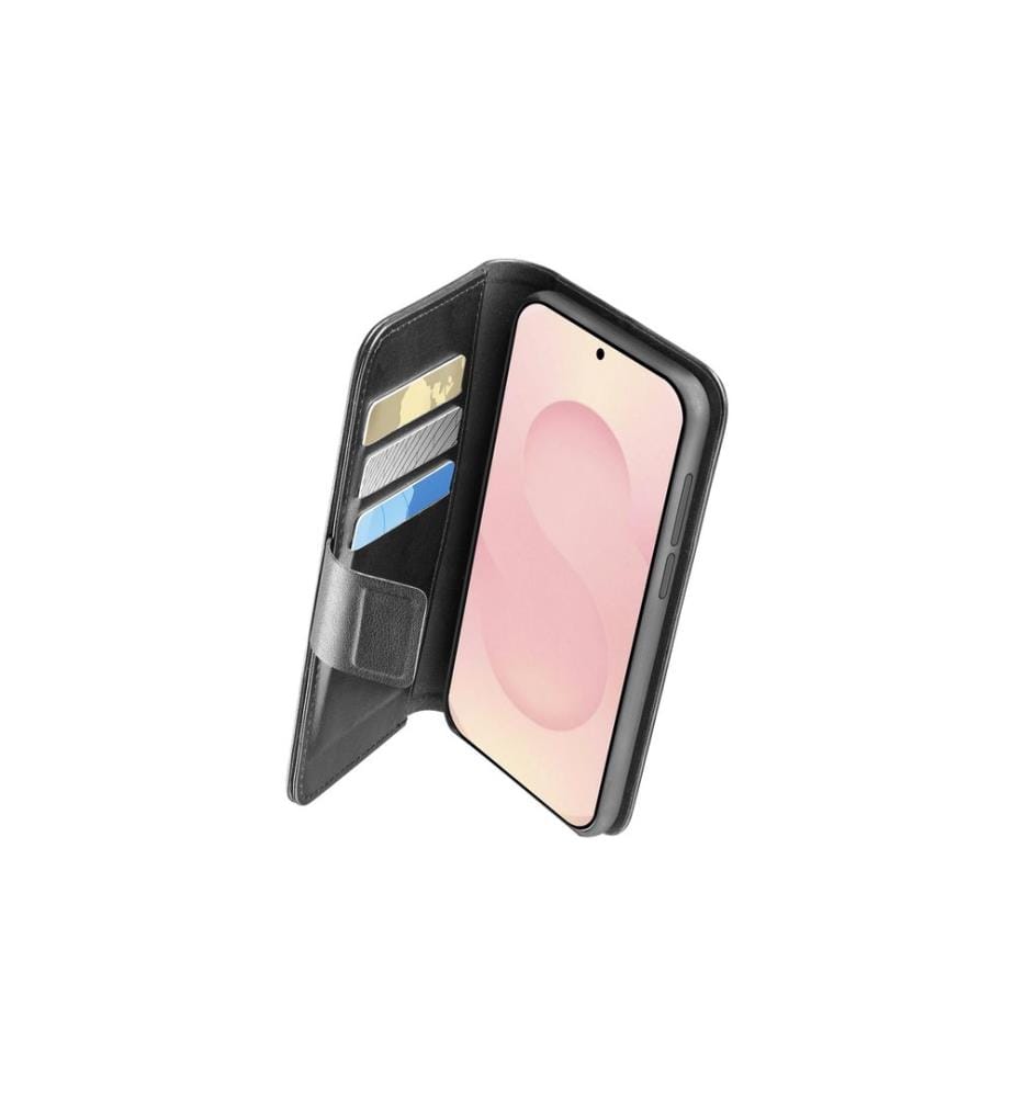 Cellular Line - Book Cover Book Agenda 2 Galaxy S25 Edge Noir