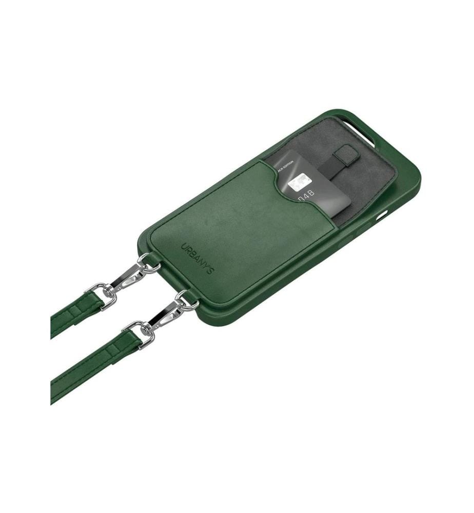 URBANY'S - Necklace Case Handykette+ RACING GREEN iPhone Air