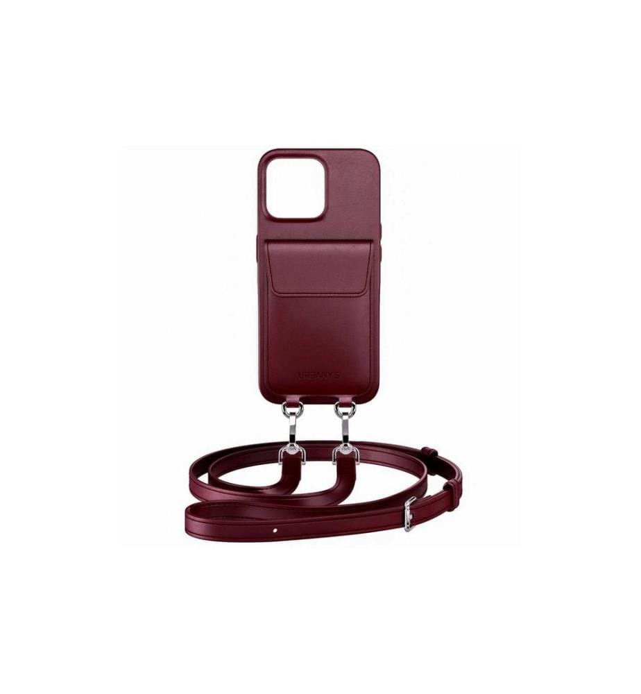URBANY'S - Necklace Case Handykette+ RED WINE iPhone Air