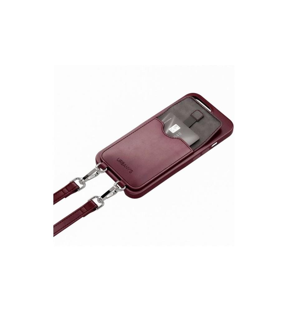 URBANY'S - Necklace Case Handykette+ RED WINE iPhone Air