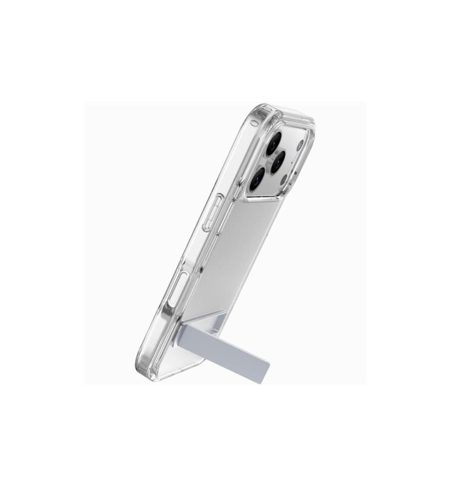 Cellular Line - Coque arrière Clear Stand Case iPhone 17 Pro Max Transparent