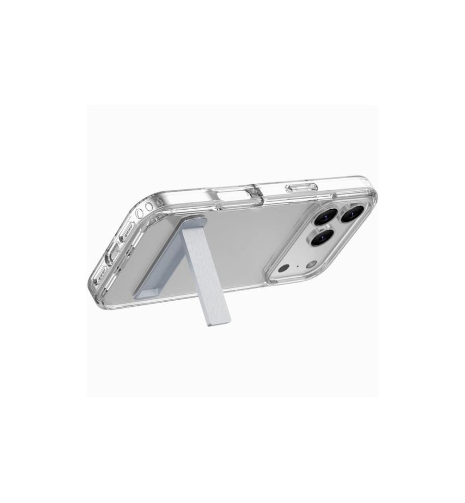 Cellular Line - Coque arrière Clear Stand Case iPhone 17 Pro Max Transparent