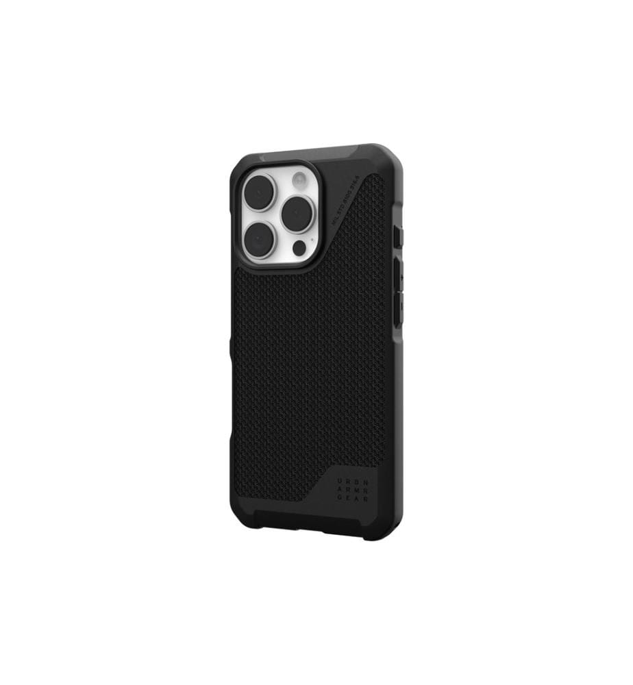 UAG - Coque arrière Metropolis LT iPhone 16 Pro Kevlar Black