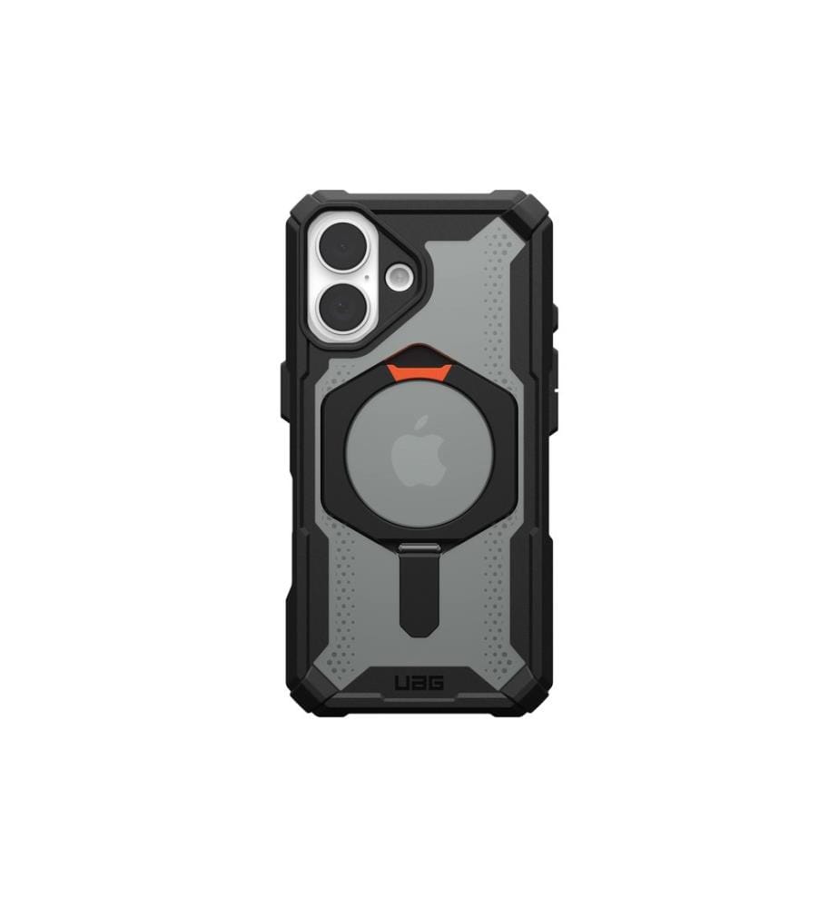UAG - Coque arrière Plasma XTE iPhone 16 Black/Orange