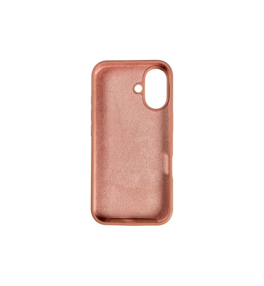 Nudient - Coque arrière Base Case Magsafe iPhone 16 Orange pêche
