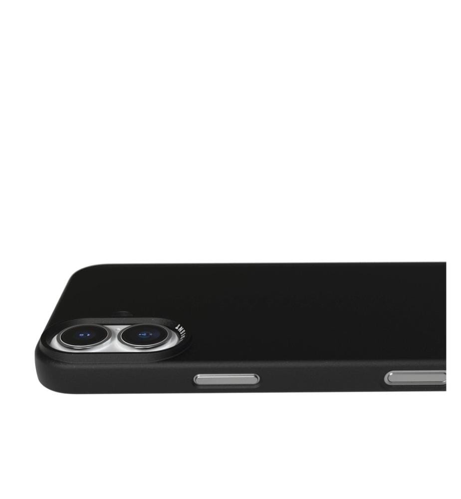 Nudient - Back Cover Thin Case Magsafe iPhone 16 Plus Ink Black