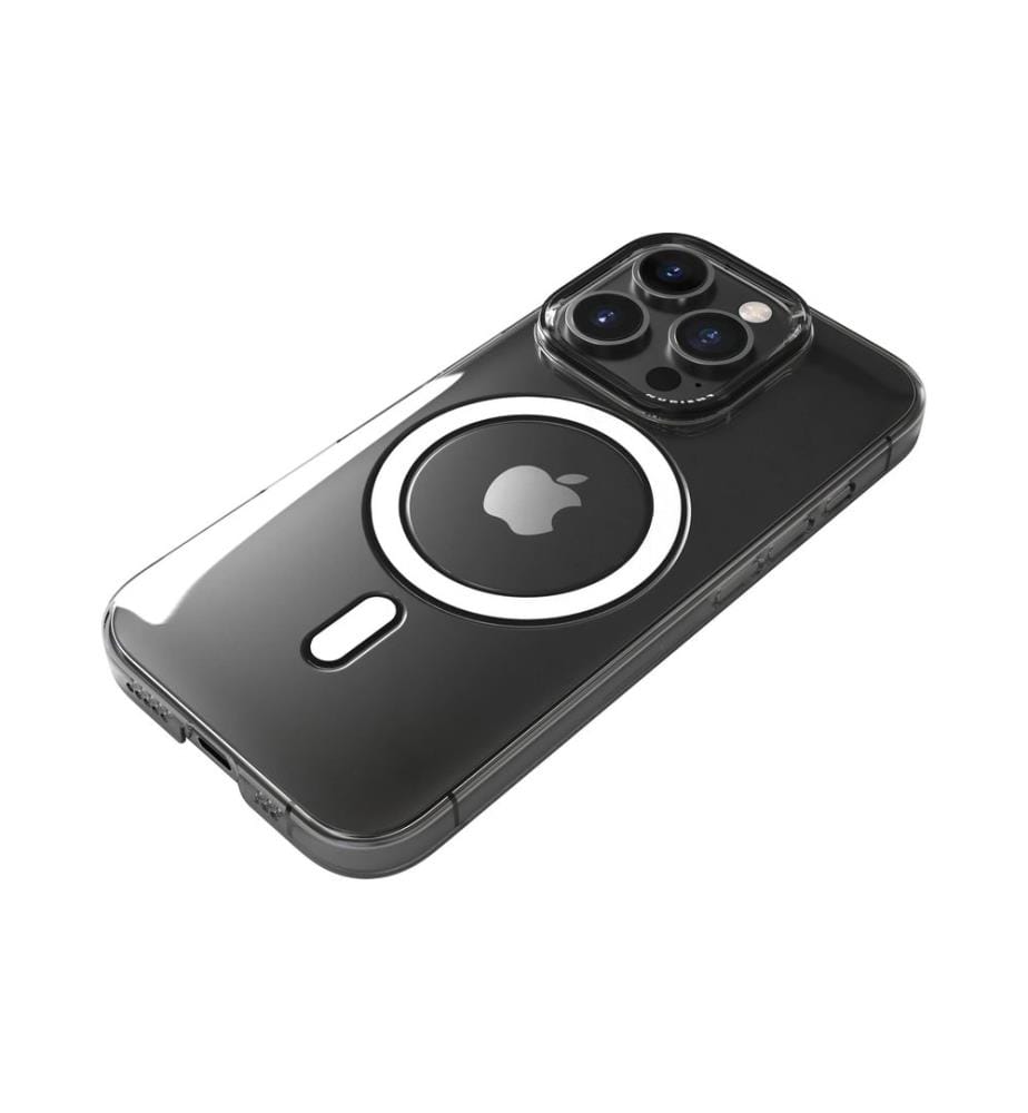 Nudient - Coque arrière Boîtier mince Magsafe iPhone 16 Pro Transparent