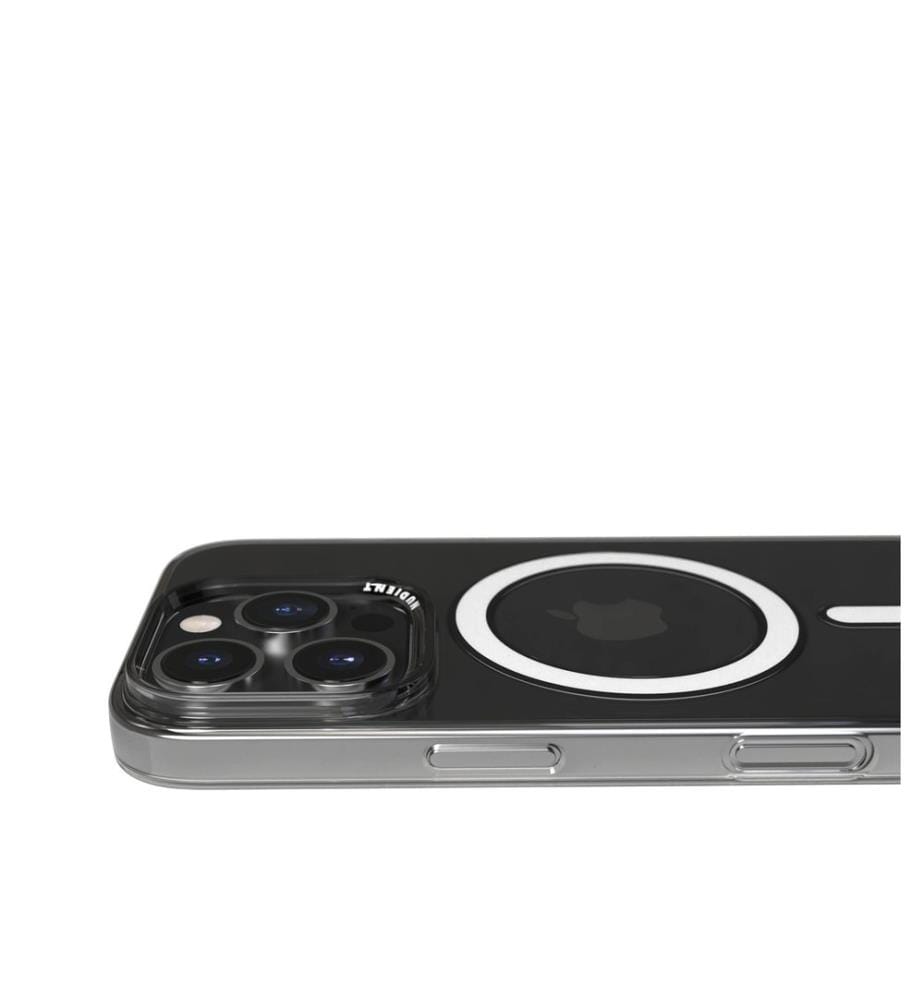 Nudient - Coque arrière Boîtier mince Magsafe iPhone 16 Pro Transparent