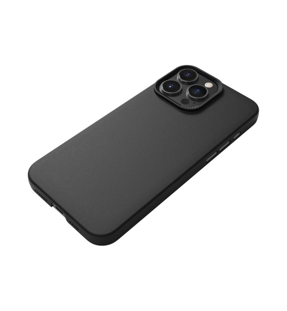 Nudient - Coque arrière Boîtier mince Magsafe iPhone 16 Pro Max Noir d'encre