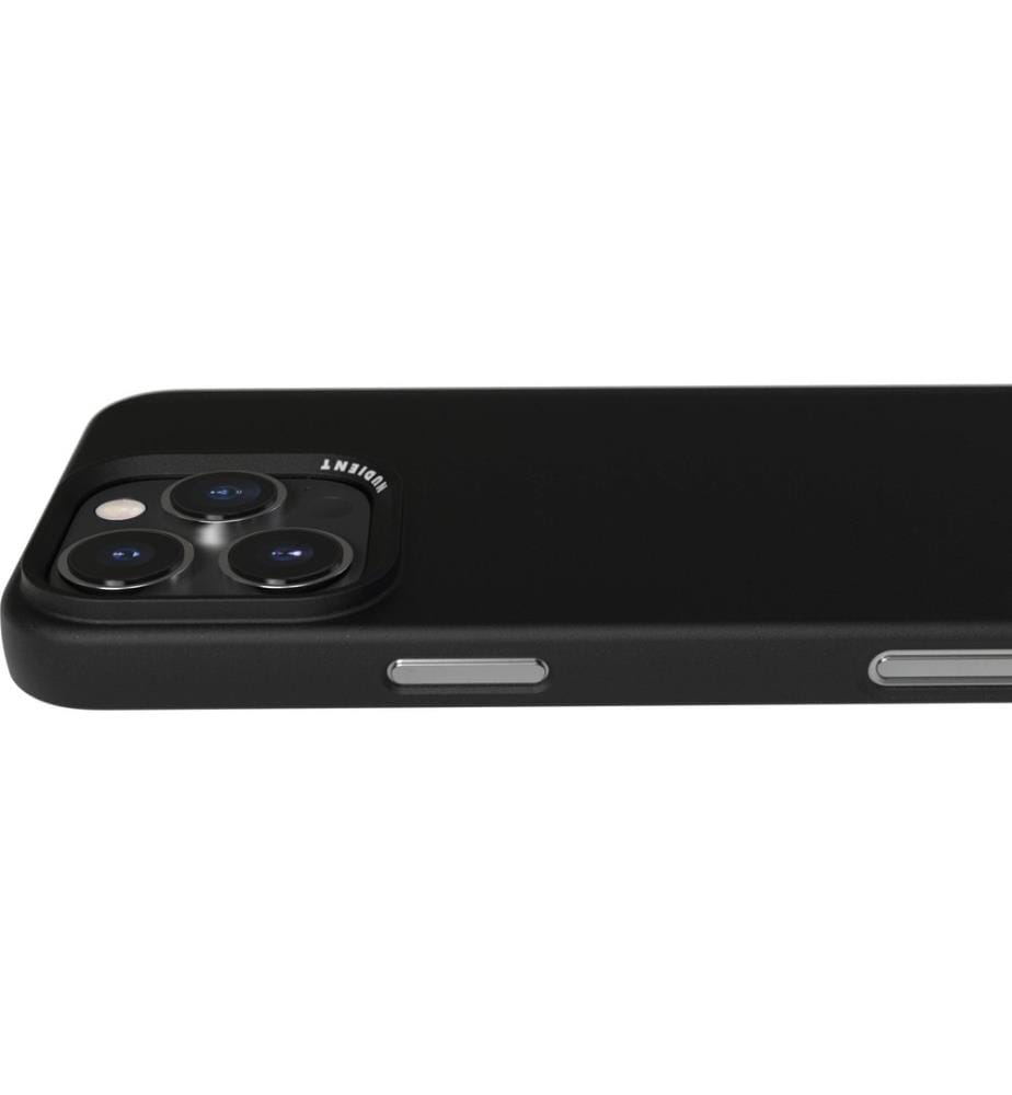 Nudient - Coque arrière Boîtier mince Magsafe iPhone 16 Pro Max Noir d'encre