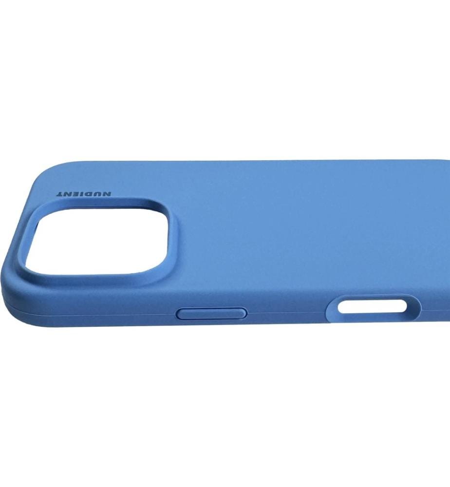 Nudient - Coque arrière Étui de base iPhone 16 Pro Max Bleu vibrant