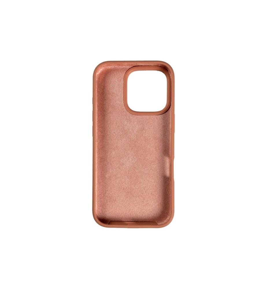 Nudient - Coque arrière Étui de base iPhone 16 Pro Max Orange pêche