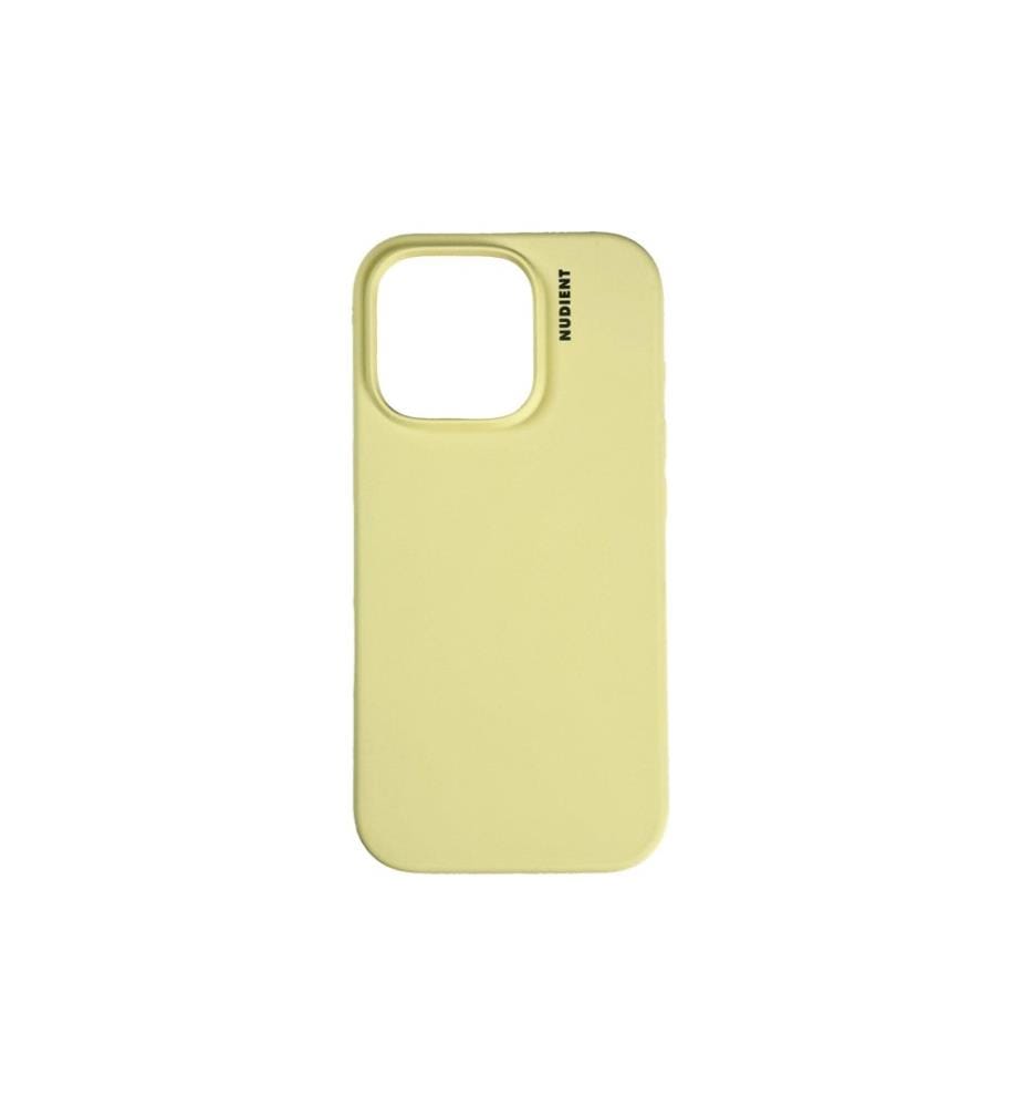 Nudient - Coque arrière Étui de base iPhone 16 Pro Max Jaune pâle