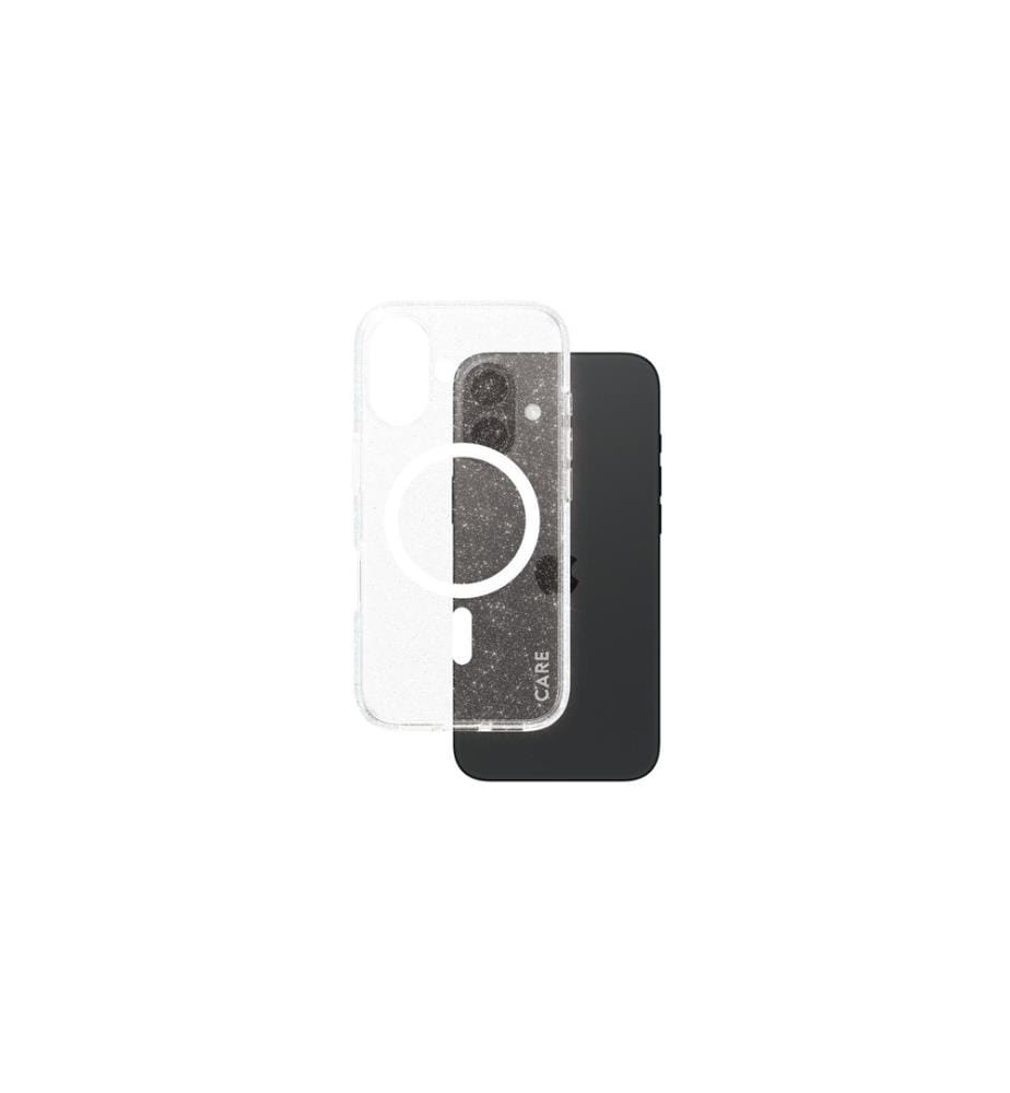 CARE - Coque arrière Flagship Star Lit iPhone 16 Blanc