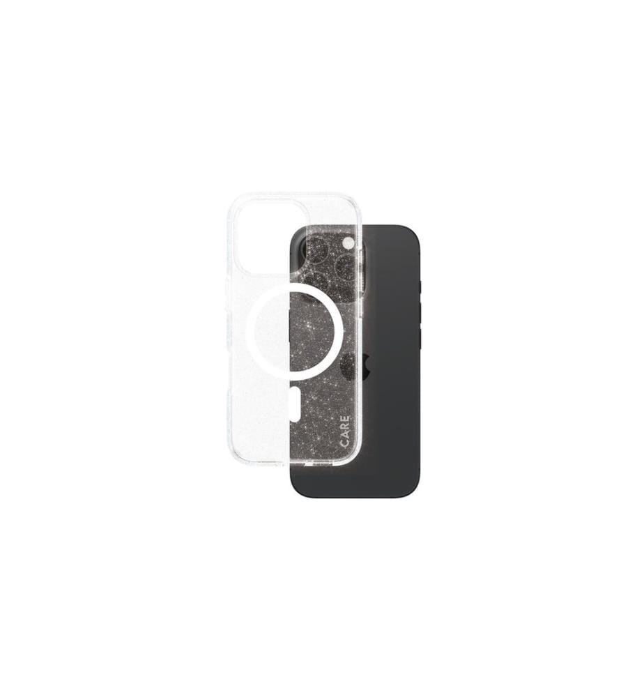 CARE - Coque arrière Flagship Star Lit iPhone 16 Pro Blanc