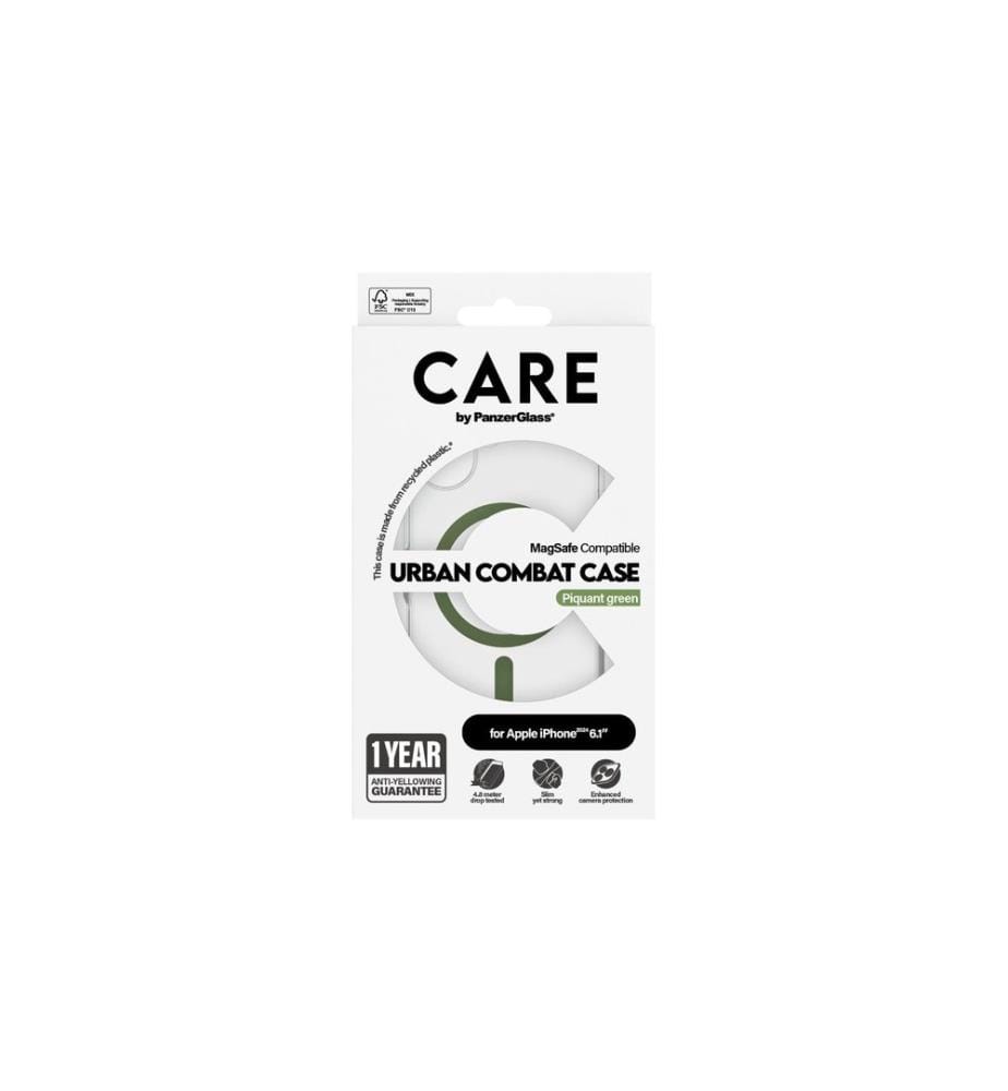 CARE - Coque arrière Flagship iPhone 16 Vert