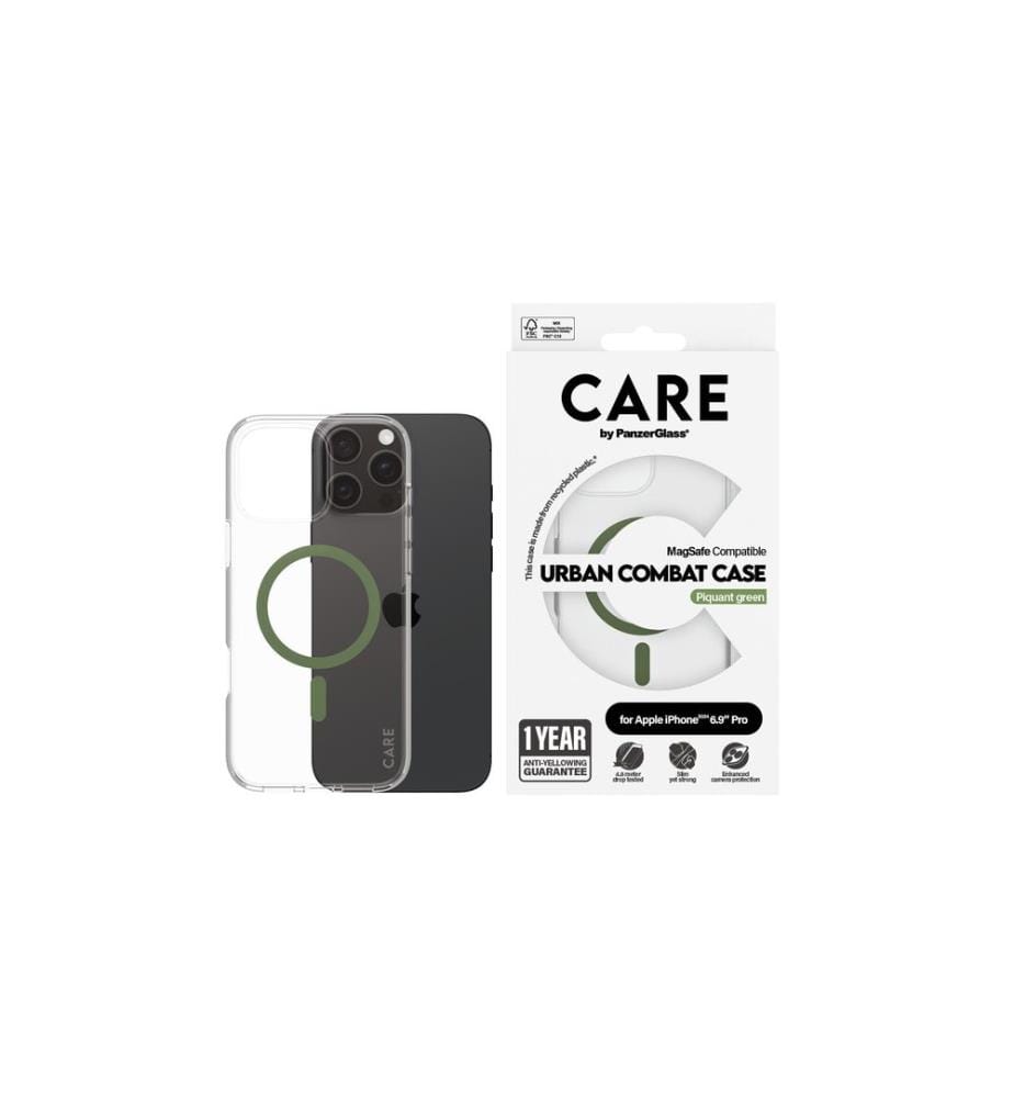 CARE - Coque arrière Flagship iPhone 16 Pro Max Vert