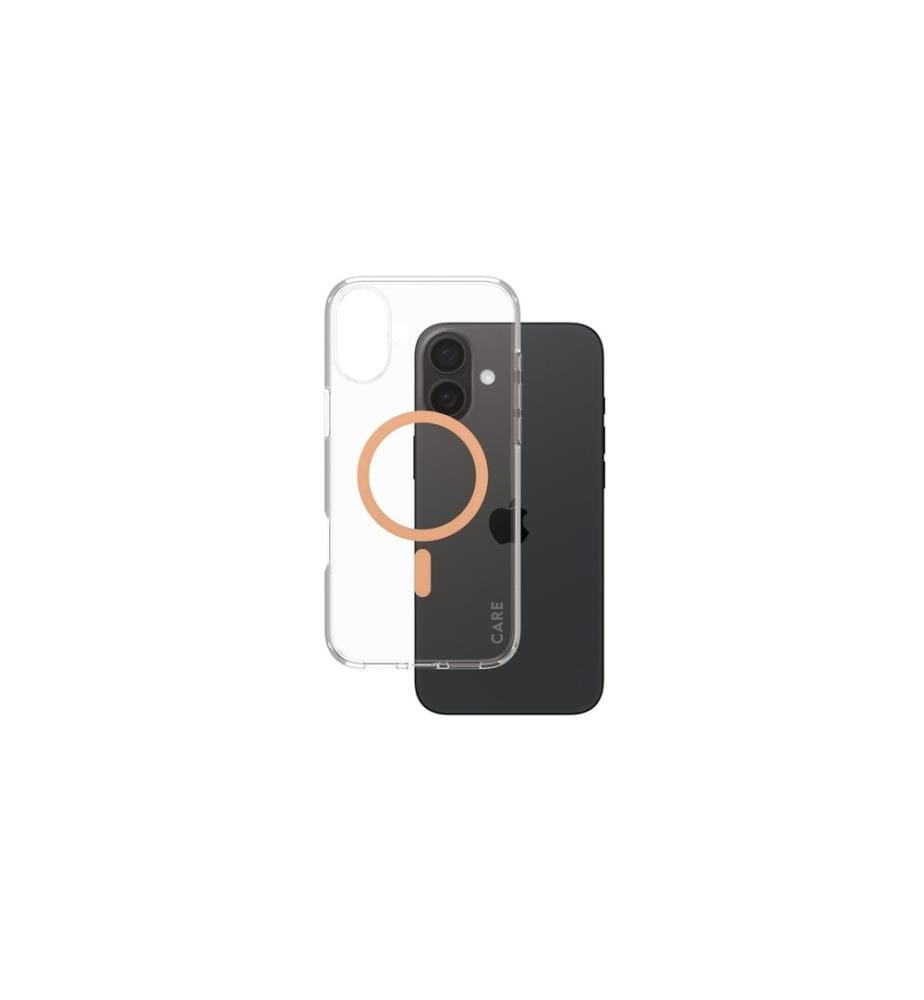 CARE - Coque arrière Flagship iPhone 16 Plus Peachy