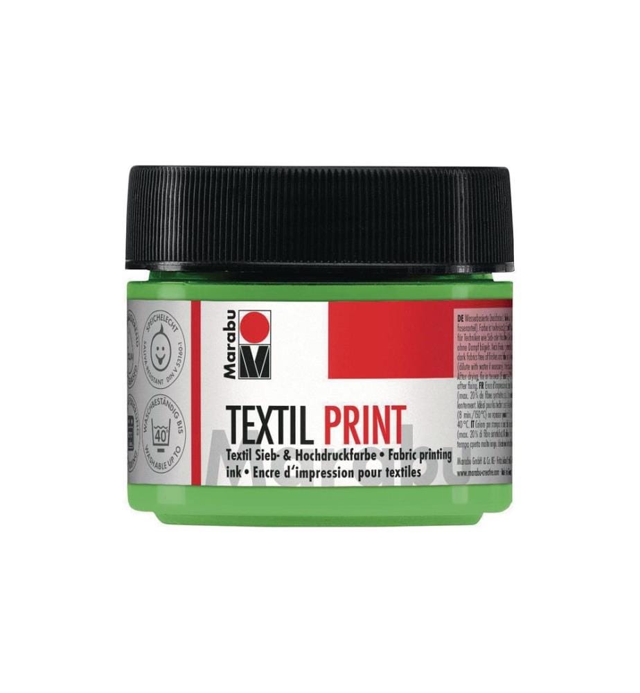 MARABU - Peinture pour textile Texil Print 100 ml Vert clair