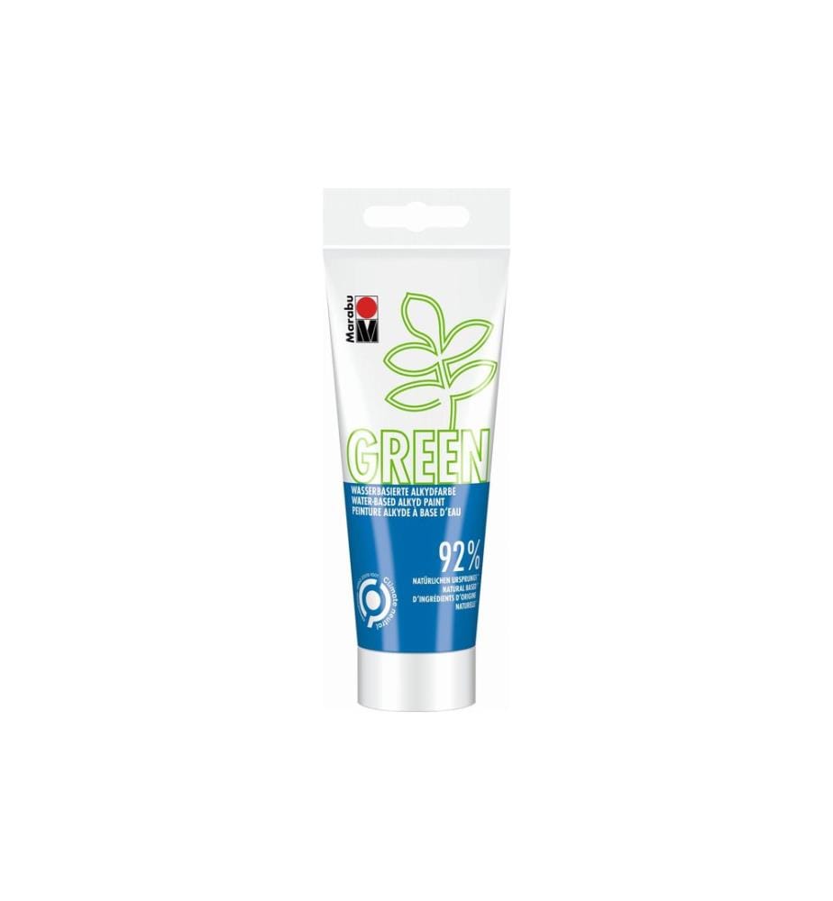 MARABU - Peinture pour bricolage Peinture alkyde Green Bleu azur, 100 ml