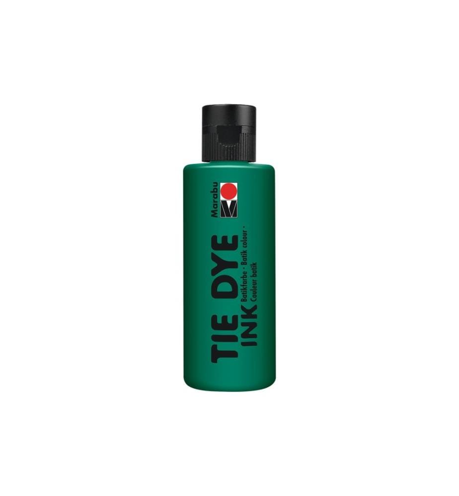 MARABU - Peinture pour textile Tie Dye Ink, 80 ml, 068 Vert foncé