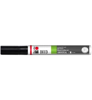 MARABU - Marqueur acrylique Deco Painter 2 - 4 mm, Noir