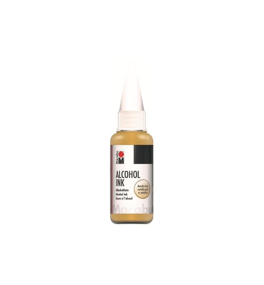 MARABU - Encre à l'alcool Ink Metallic Gold, 20 ml