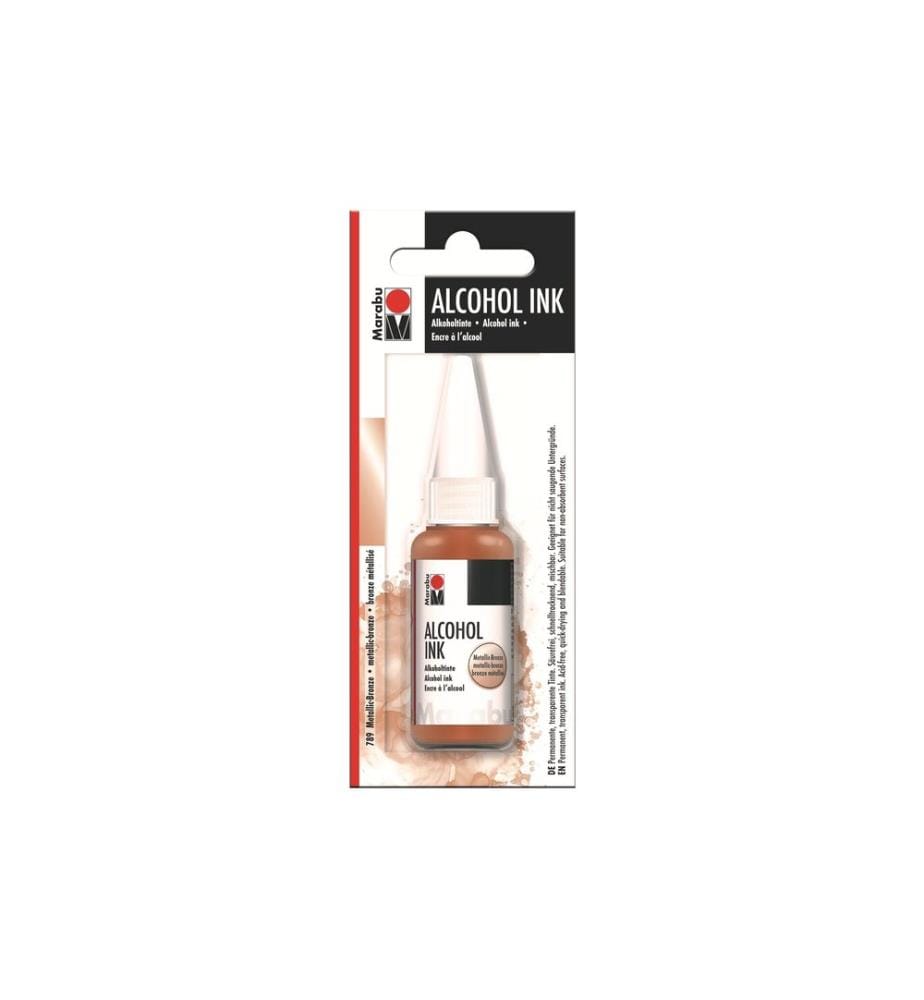 MARABU - Encre à l'alcool Ink Metallic Bronze, 20 ml