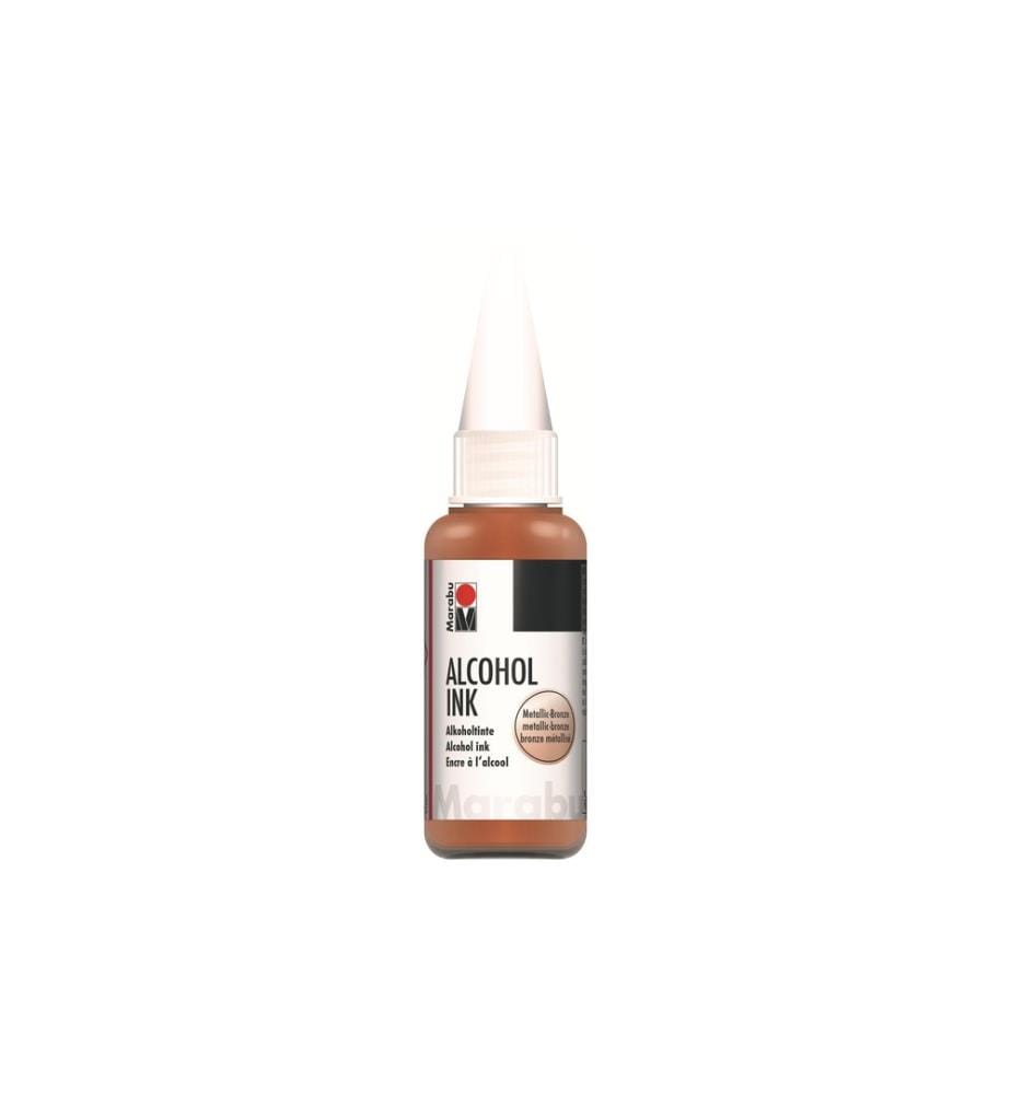 MARABU - Encre à l'alcool Ink Metallic Bronze, 20 ml