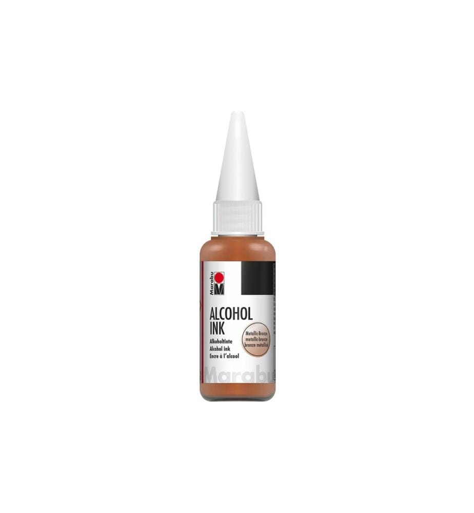 MARABU - Encre à l'alcool Ink Metallic Bronze, 20 ml
