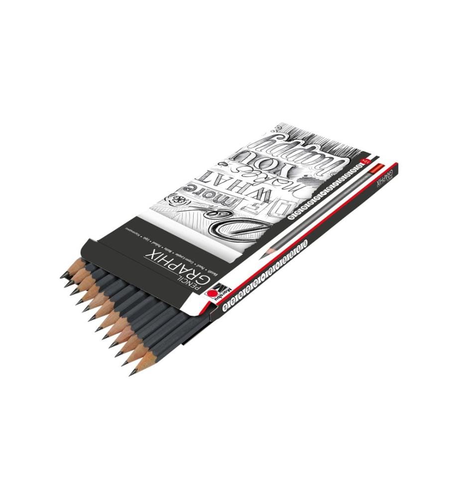 MARABU - Crayon Set Graphix 12 pièces