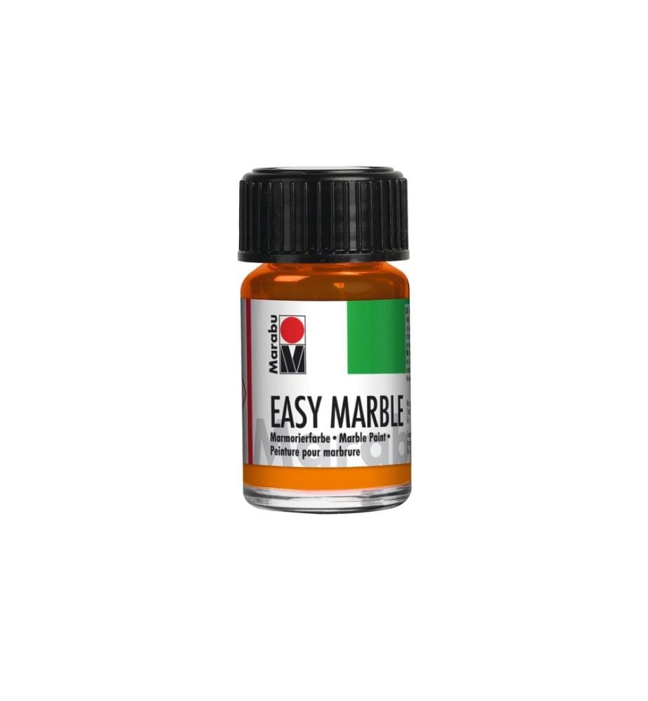 MARABU - Peinture marbrée Easy Marble 6 x 15 ml, néon