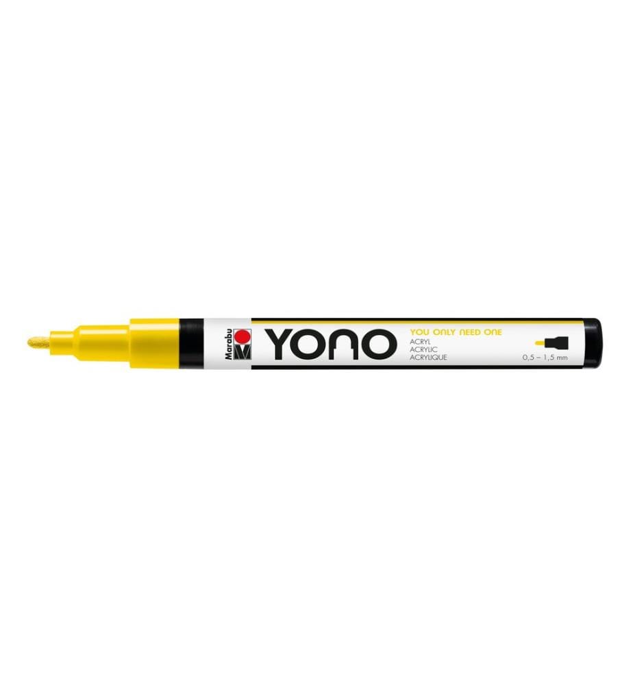 MARABU - Marqueur acrylique YONO 0,5 - 1,5 mm Jaune