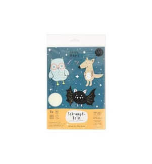 I AM CREATIVE - Film rétractable Glow in the dark A4, 1 Pièce/s, Blanc