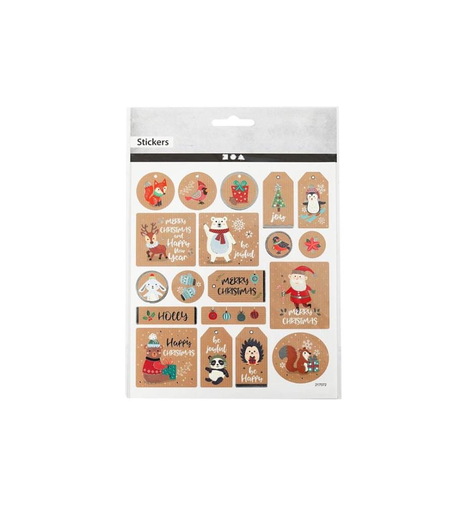 CREATIV COMPANY - Weihnachtssticker Weihnachten