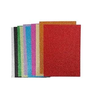 CREATIV COMPANY - Moosgummi-Set A4, Mehrfarbig, 10 Blatt