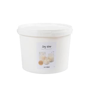 CREATIV COMPANY - Wachs Soja Flocken, 5 kg