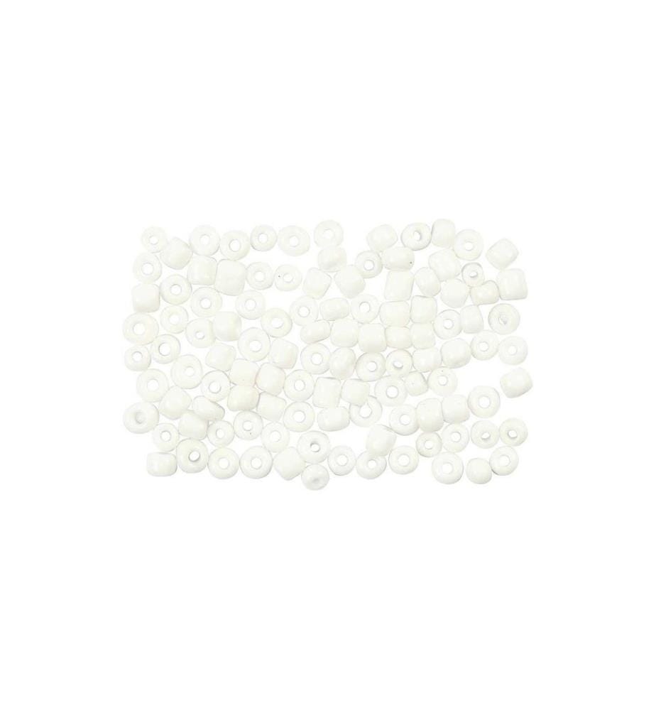 CREATIV COMPANY - Perles de rocaille 8/0 Blanc