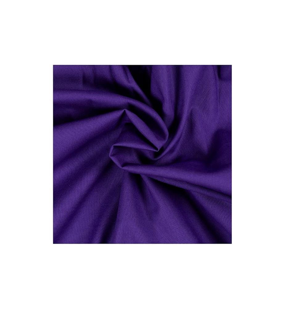 CREATIV COMPANY - Stoff 145 cm x 200 cm, Violett