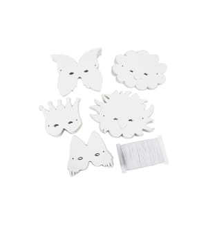 CREATIV COMPANY - Partyaccessoire Masken 100 Stück