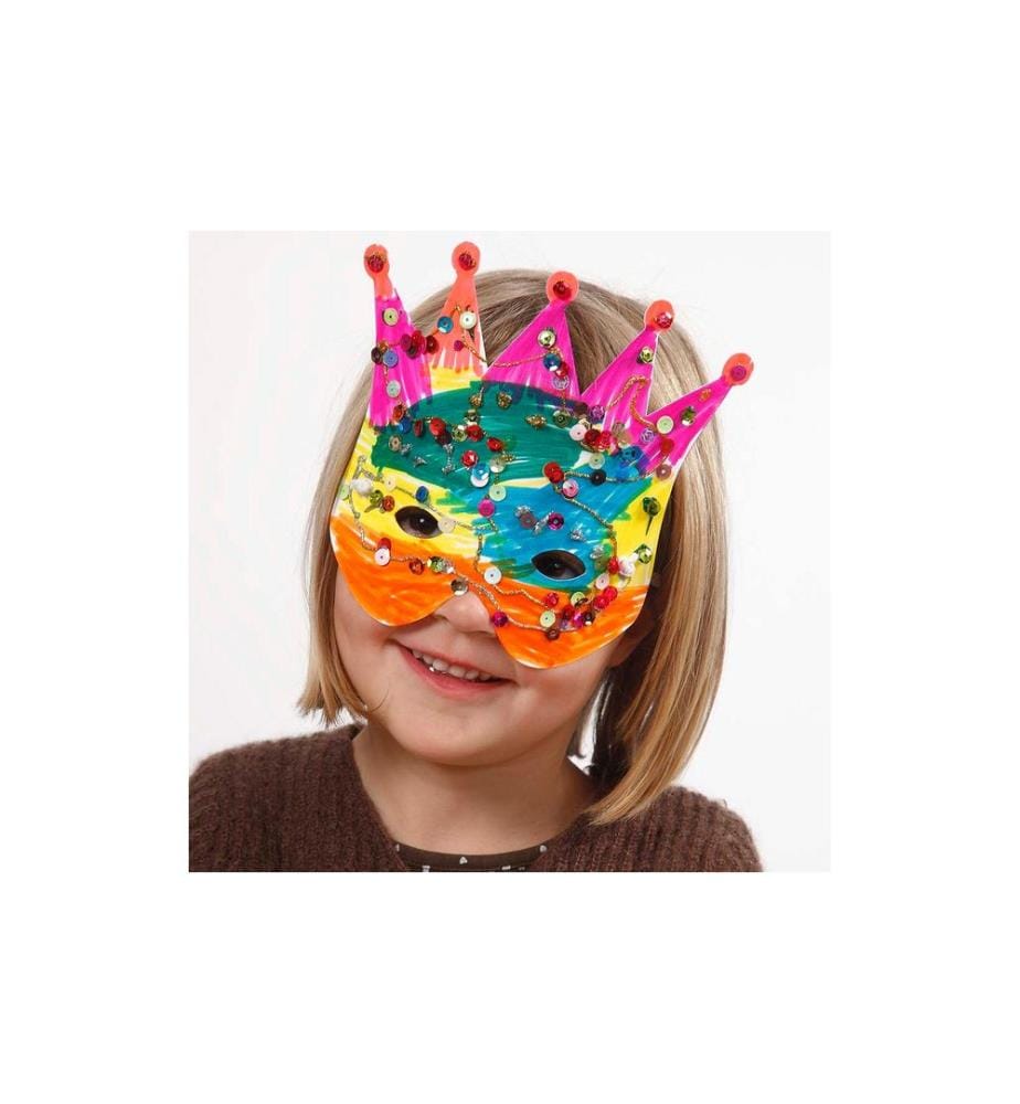 CREATIV COMPANY - Partyaccessoire Masken 100 Stück